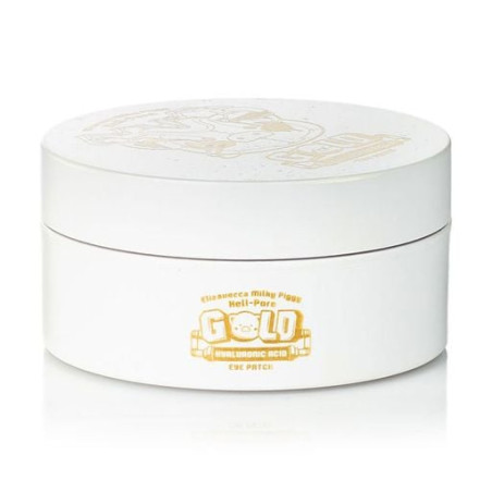 Elizavecca Gold Hyaluronic Acid Eye Patch 60шт — зволожуючі гідрогелеві патчі з екстрактом золота та гіалуроновою кислотою —