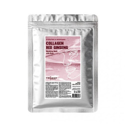 Trimay Modeling Masks Collagen Red Ginseng 240g — омолоджуюча альгінантна маска з колагеном, женьшенем та трояндою — фото