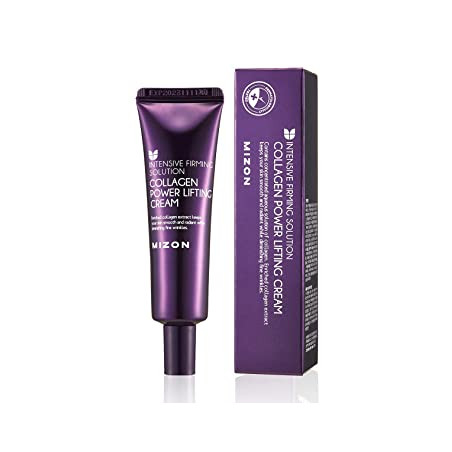 MIZON Collagen Power Lifting Cream 35ml — ліфтинг-ефект, підтягування шкіри, 75% колагену, для в'янучої шкіри, зменшення