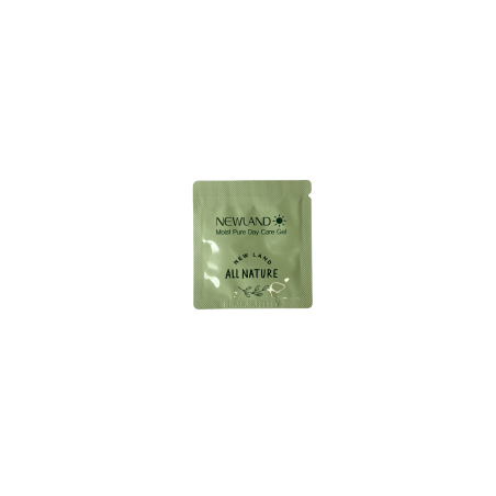 Гель Newland All Nature Moist Pure Day Care Gel 2g — денне зволоження, морська вода, рослинні екстракти — вигляд товару