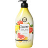 Happy Bath Forever Grapefruit and Ginger 900ml — зволожуючий гель для душу, цитрусові екстракти, олія імбиру — вигляд товару