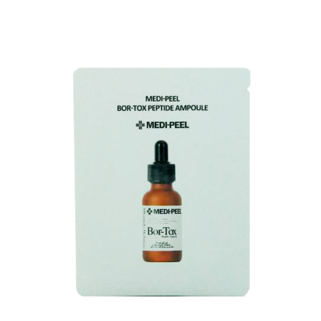 МІНІФОРМАТ Мультипептидна сироватка Medi-Peel Bor-Tox Peptide Ampoule 1,5ml — запобігання ламкості, подовження та об'єм, чорна,