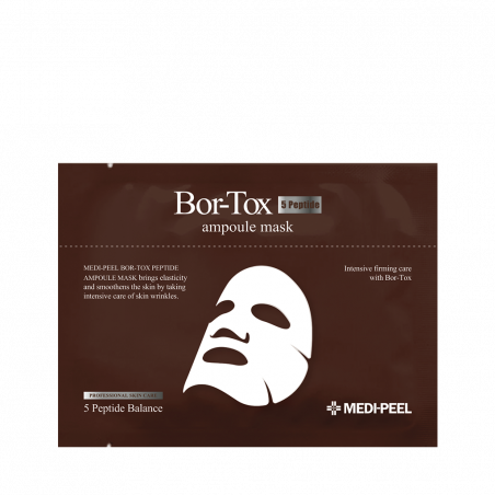 Омолоджуюча ампульна маска Medi-Peel Bor-Tox Peptide 30ml — інтенсивне зволоження, зменшення зморшок, зміцнення тургору шкіри —
