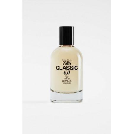ZARA CLASSIC 6.0 100 ml — чоловіча туалетна вода з деревними нотами, свіжий та мускусний шлейф, для повсякденного використання