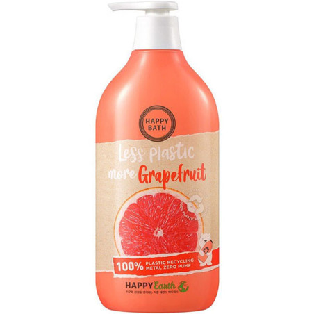 Happy Bath Grapefruit Essence Body Wash 900ml - гель для душу з екстрактом грейпфрута, освіжаючий та антиоксидантний, для всіх