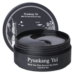 Pyunkang Yul Black Tea Time Reverse Eye Patch 60 шт - патчі для очей, зволоження, живлення, розгладження зморшок, з чорним чаєм