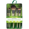 Набір для макіяжу EcoTools Makeup Brush Set 5 — кисті для тіней, тонального крему, рум'ян, коректора, дорожній кейс — вигляд