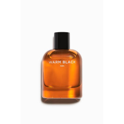 ZARA Warm Black 80ml Single — чоловічий парфум з пряним ароматом, ноти імбиру, шафрану та ванілі, теплий та стійкий — вигляд