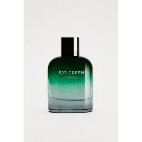 ZARA 527 Green 80ml — чоловічий парфум з свіжим зеленим ароматом, ноти цитрусових та м'яти, енергійний та динамічний — вигляд