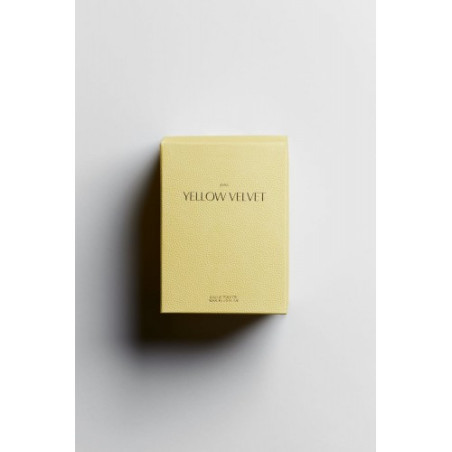 ZARA Yellow Velvet 90 ml — флакон жовтого кольору, об'єм 90 мл, іспанська якість, ніжний аромат — упаковка