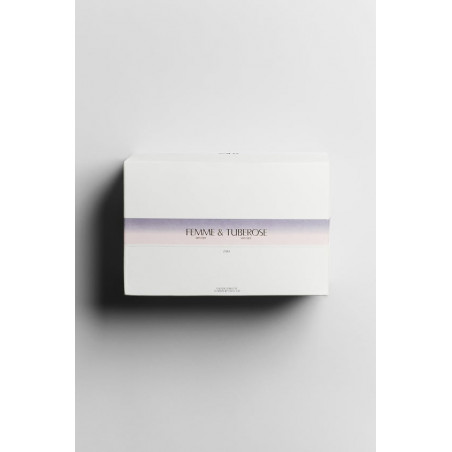 ZARA Femme winter 90 ml + Tuberose winter 90 ml — два флакона в комплекті, святковий дизайн, ідеальний подарунок, упаковка