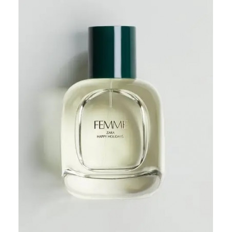 ZARA FEMME happy holidays 90 ml (квіти) — жіночі парфуми з квітковими нотами, святковий дизайн, об'єм 90 мл — фото 1