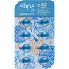 Вітаміни-олія для волосся Ellips Сила Лотосу Pure Natura with Blue Lotus Extract 8 шт. — інтенсивне відновлення, усунення