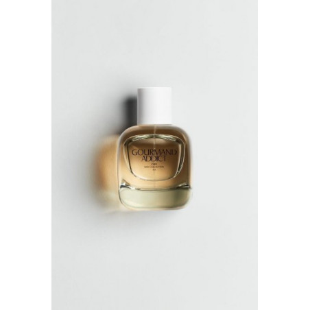 ZARA Gourmand Addict 90ml — елегантний східний аромат, ноти бергамоту, апельсина, карамелі та ванілі, для жіночності — упаковка