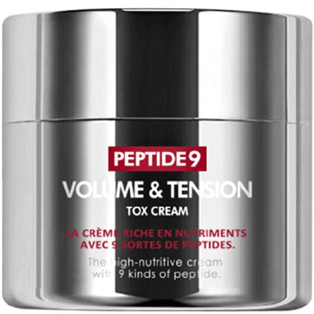 Антивіковий ліфтинг-крем Medi-Peel Peptide 9 Volume and Tension 50ml — з 9 пептидами, 5 видами колагену, ніацинамідом, для всіх
