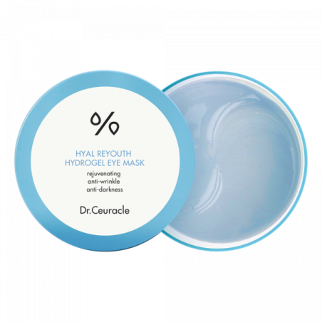 Гідрогелеві патчі Dr.Ceuracle Hyal Reyouth Hydrogel Eye Mask 60 шт — зволоження, розгладження зморшок, зняття набряків, усі