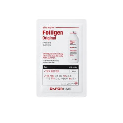 Професійний шампунь проти випадіння Dr. FORHAIR Folligen Original 10ml — стимуляція цибулин, відновлення, ліпосомна форма —