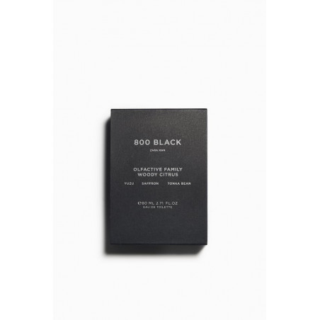 Zara 800 Black Man 80ml — парфумерна вода для чоловіків, темний аромат, пряні ноти, для вечірнього використання — вигляд товару