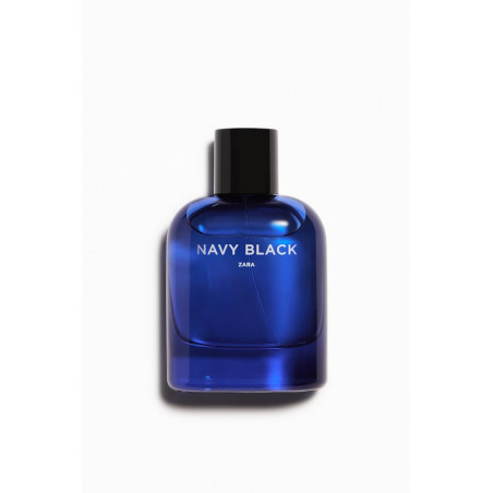 Zara Navy Black 80ml — парфумерна вода для чоловіків, темний аромат, морські ноти, для вечірнього використання — упаковка