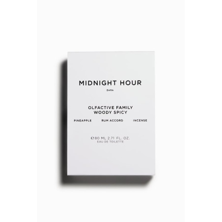 Zara MIDNIGHT HOUR night collection 02 80ml — парфумерна вода для жінок, квітковий аромат, теплі ноти, для вечірнього