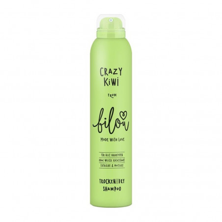 Сухий шампунь Bilou Crazy Kiwi 200ml — призначений для всіх типів волосся, усуває жирність, надає об'єму та приємний