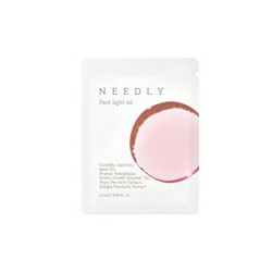 Омолоджуюча зволожуюча олія Needly Face Light Oil мініформат — ніацинамід, екстр. дріжджів, зеленого чаю, мигдалю, жожоба —