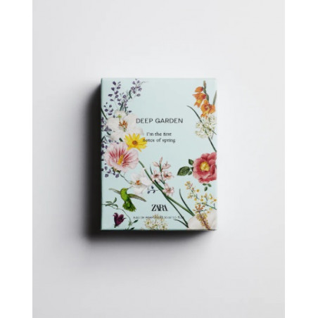 ZARA DEEP Gardenia 30 ml new — флакон парфуму, елегантний дизайн, стильна упаковка, сучасність — упаковка