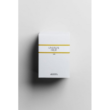 ZARA Unusual Fruit 90ml — флакон парфуму, стильний дизайн, елегантна упаковка, сучасність — упаковка