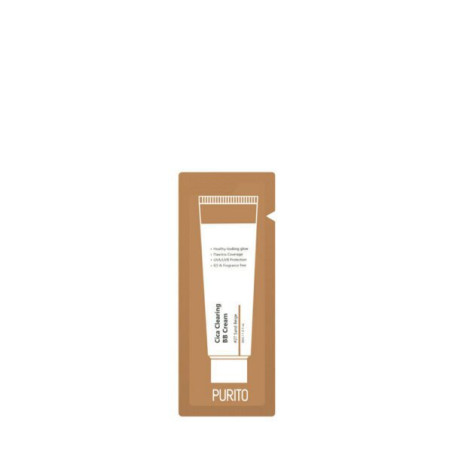 МІНІФОРМАТ ВВ-крем Purito Cica Clearing BB cream N27 Sand Beige — зволоження, корекція тону, екстракт центели, Sand Beige —
