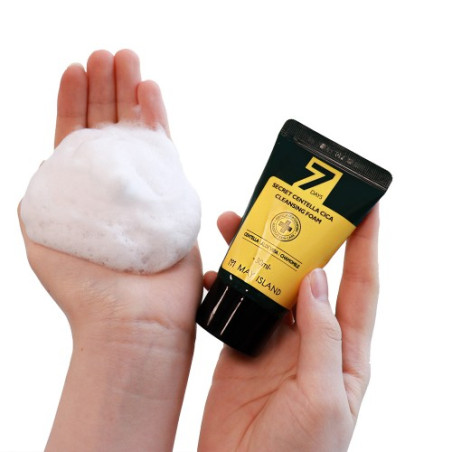 May Island 7 Days Secret Centella Cica Cleansing Foam 30ml — допомагає усунути свербіння, зняти подразнення — вигляд товару