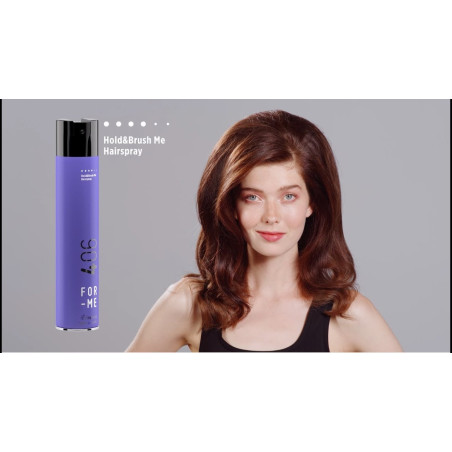 Лак для волосся Framesi For-me 406 Hold Brush Me 500ml — для природньої фіксації, з екстрактом морських водоростей, посилює