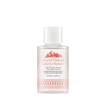 Too Cool For School Mineral Pink Salt 120ml — засіб для демакіяжу очей та губ, комплекс пептидів, рослинні олії — вигляд товару