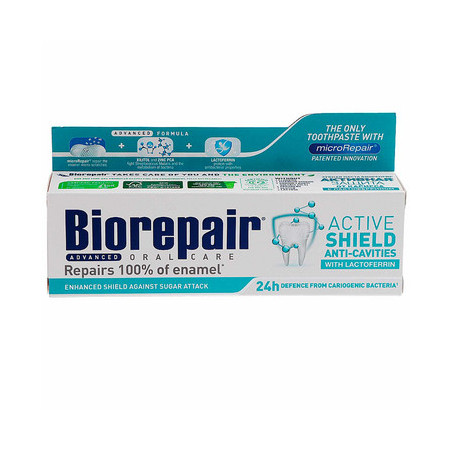 Biorepair PROAdvanced 75ml — захист зубної емалі, антибактеріальний склад, відновлення мікротріщин — упаковка