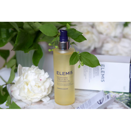 Elemis Nourishing Omega-Rich Cleansing Oil 195ml — омега-комплекс, антиоксидантна дія, олія зимової троянди — вигляд товару