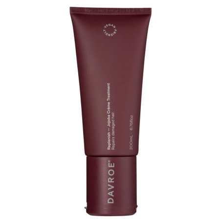 Відновлювальний крем Davroe Replenish Jojoba Creme Treatment 200 ml — для пошкодженого та хімічно обробленого волосся — упаковка