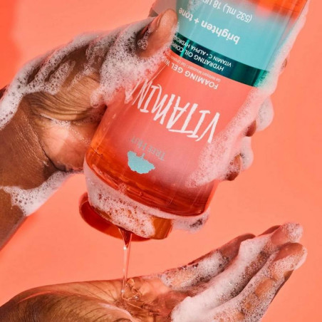 Гель для душу Tree Hut Vitamin C Foaming Gel Wash 532ml — з AHA та алое вера, вирівнює тон шкіри — вигляд товару