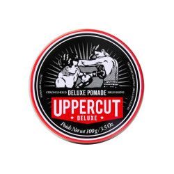 Помада для укладання волосся Uppercut Deluxe Matte Pomade STD 100g — матовий фініш, середня фіксація, водна основа, для всіх