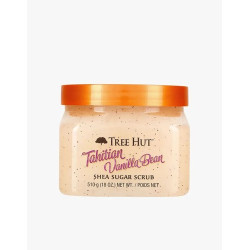 Скраб для тіла Tree Hut Tahitian Vanilla Bean Sugar Scrub 510g — відлущування, зволоження, живлення, для всіх типів шкіри,