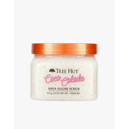Скраб для тіла Tree Hut Coco Colada Sugar Scrub 510g — відлущування, зволоження, живлення, для всіх типів шкіри,