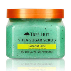 Скраб для тіла Tree Hut Coconut Lime Sugar Scrub 510g — відлущування, зволоження, живлення, для всіх типів шкіри,