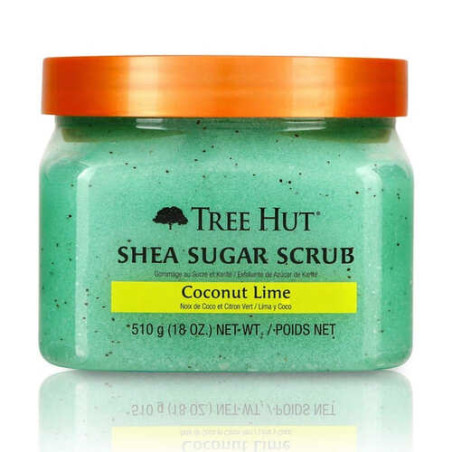 Скраб для тіла Tree Hut Coconut Lime Sugar Scrub 510g — відлущування, зволоження, живлення, для всіх типів шкіри,