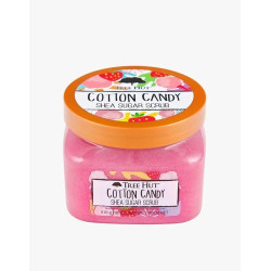Скраб для тіла Tree Hut Cotton Candy Sugar Scrub 510g — відлущування, зволоження, живлення, для всіх типів шкіри, цукрова вата