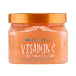 Скраб для тіла Tree Hut Vitamin C Sugar Scrub 510g — відлущування, зволоження, живлення, для всіх типів шкіри, цитрусовий