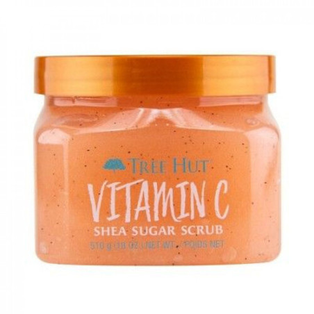 Скраб для тіла Tree Hut Vitamin C Sugar Scrub 510g — відлущування, зволоження, живлення, для всіх типів шкіри, цитрусовий