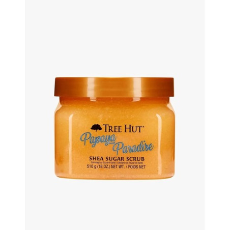 Скраб для тіла Tree Hut Papaya Paradise Sugar Scrub 510g — відлущування, зволоження, живлення, для всіх типів шкіри,