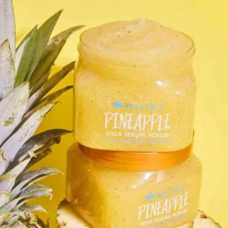 Скраб для тіла Tree Hut Pineapple Sugar Scrub 510g — відлущування, зволоження, живлення, для всіх типів шкіри, ананасовий