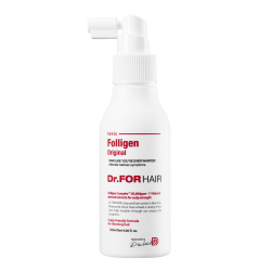 Тонік для росту волосся Dr. FORHAIR Folligen Tonic 120ml — зміцнює структуру волосся, зменшує ламкість, екстракт карликової