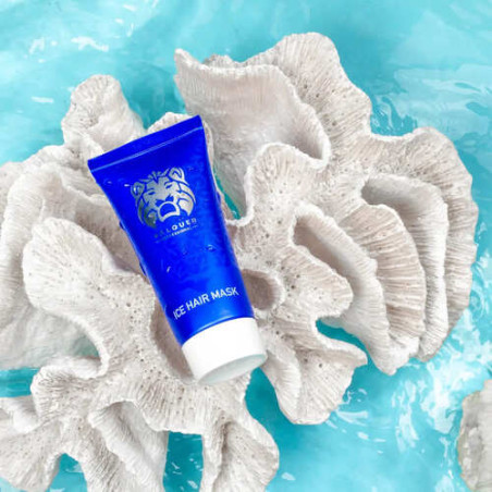 Маска Valquer Ice Hair Mask 30ml — олія горіха макадамії для глибокого живлення та зволоження, заповнення порожнин між