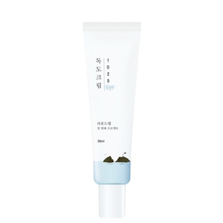 Крем Round Lab 1025 Dokdo Eye Cream 30ml — зволожувальний крем для шкіри навколо очей з олією ши, морською водою та екстрактами