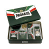 Набір для гоління Proraso Classic Shaving Set Metal 5 в 1 — з кремами, помазком та чашею, з ароматом евкаліпту та ментолу —